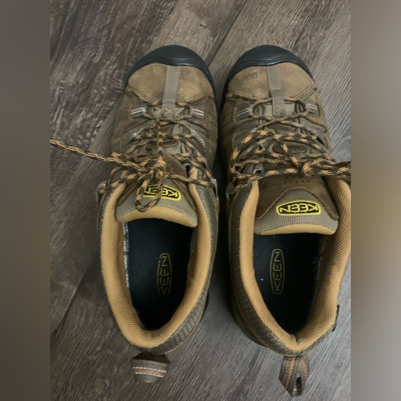 Keen Targhee hiking boots brown waterproof men's size 9 - Picture 6 of 9